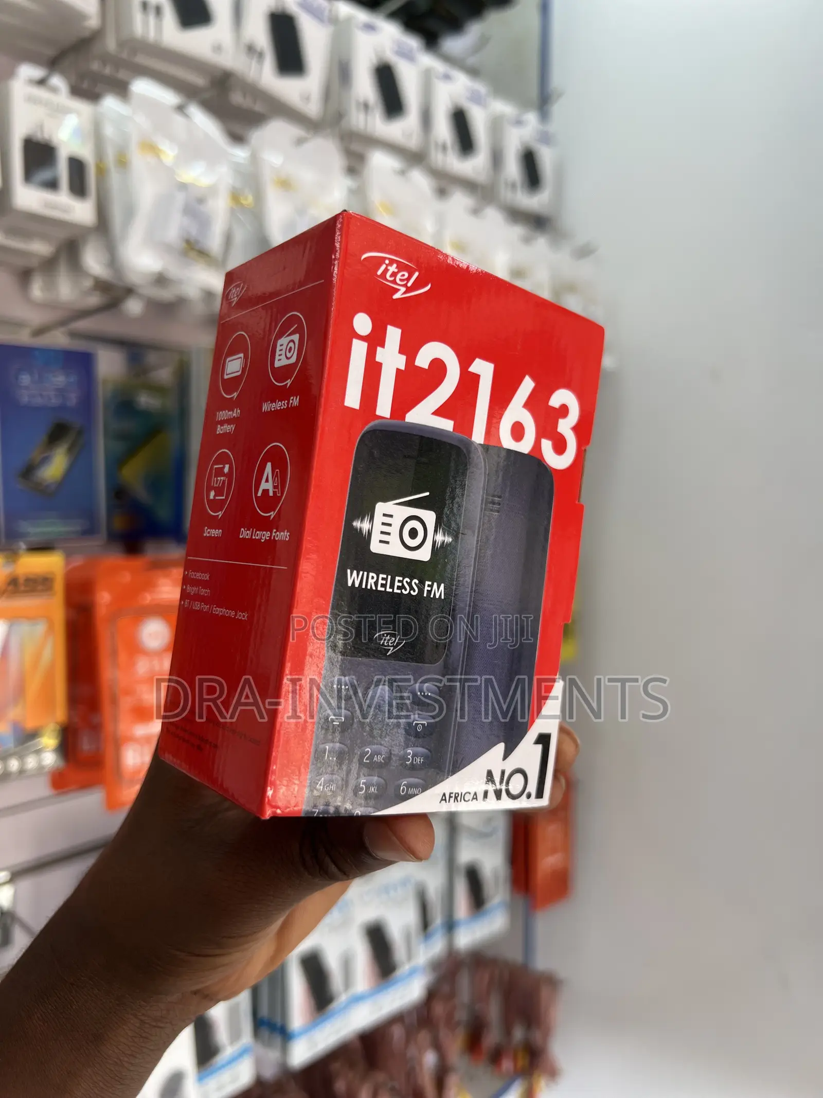 New Itel it2163 Gray