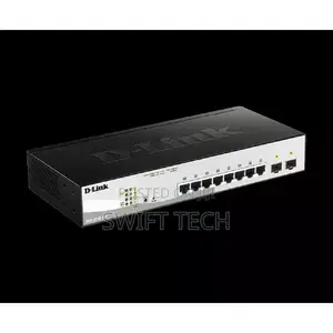 D-Link DGS 1210 8 Port Poe Gigabit Switch