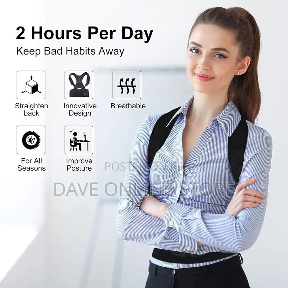 Thoracic Back Brace Posture Corrector - Magnetic Support