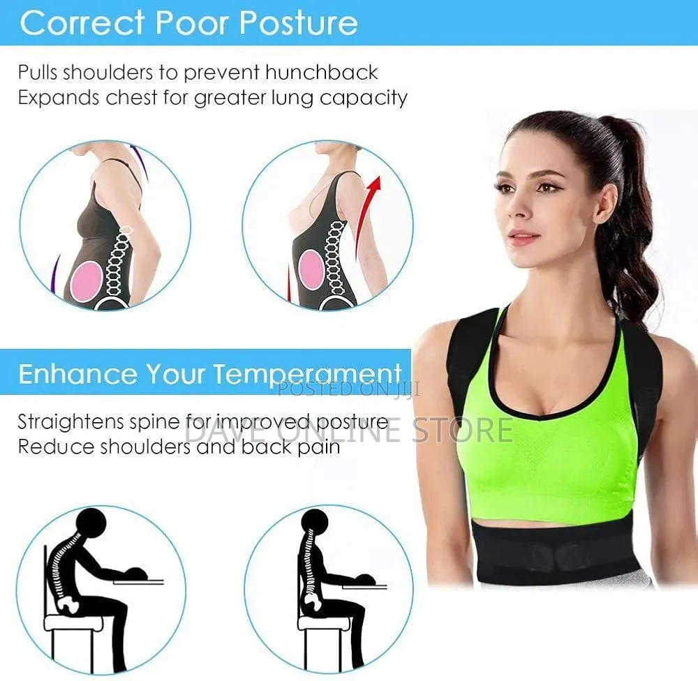 Thoracic Back Brace Posture Corrector - Magnetic Support
