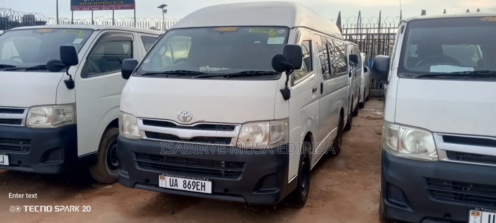 Toyota HiAce 2010 White