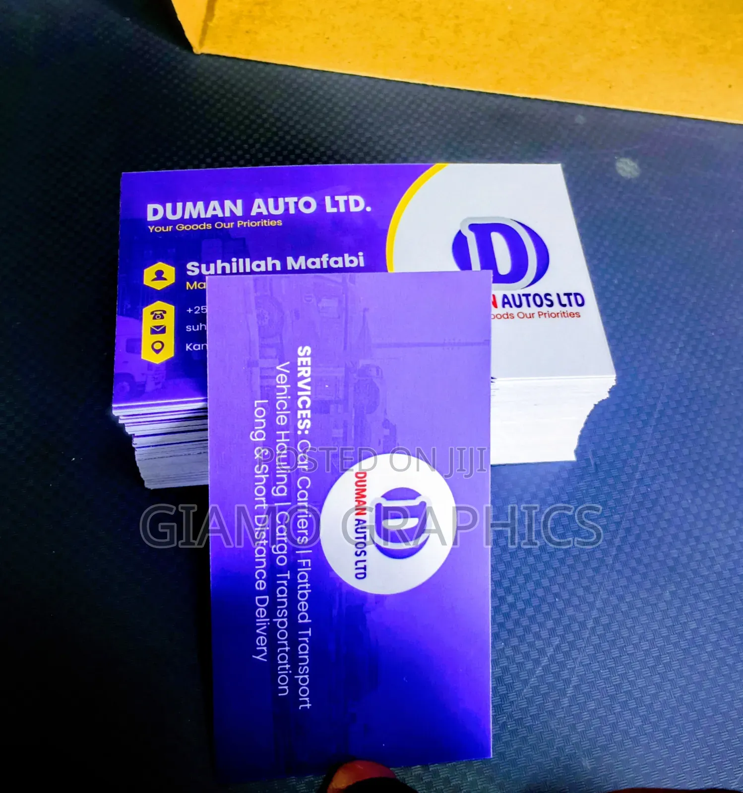 Vibrant Business Card Printing