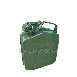 5litrs Metal Fuel Transportion Storage Jerrycan Fr Oil,Petrol,Diesel