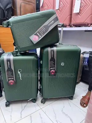 Olive Green Unicross Luggage Set