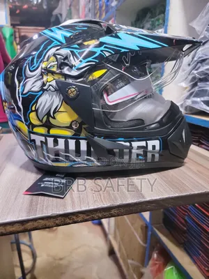 Off Road Vega Helmet. Blue