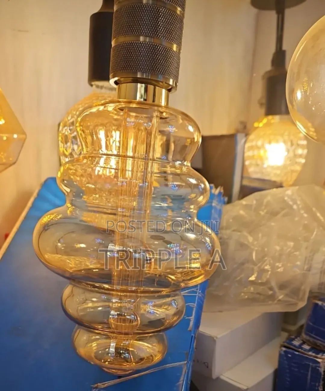 Large Antique Light Bulb