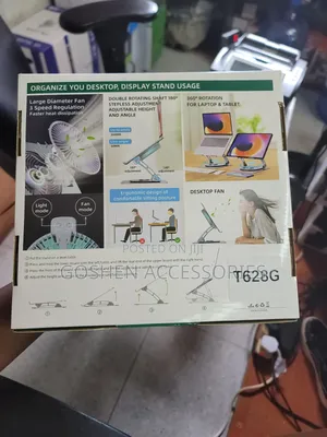 Rotatable Laptop Stand With Fan