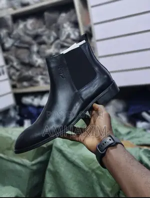 Genuine Leather Men's Clarks Chelsea Boots in Stock