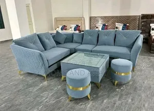 6 Seaters High Back Sofa Package Full Set in Any Colour 2,000,000/-