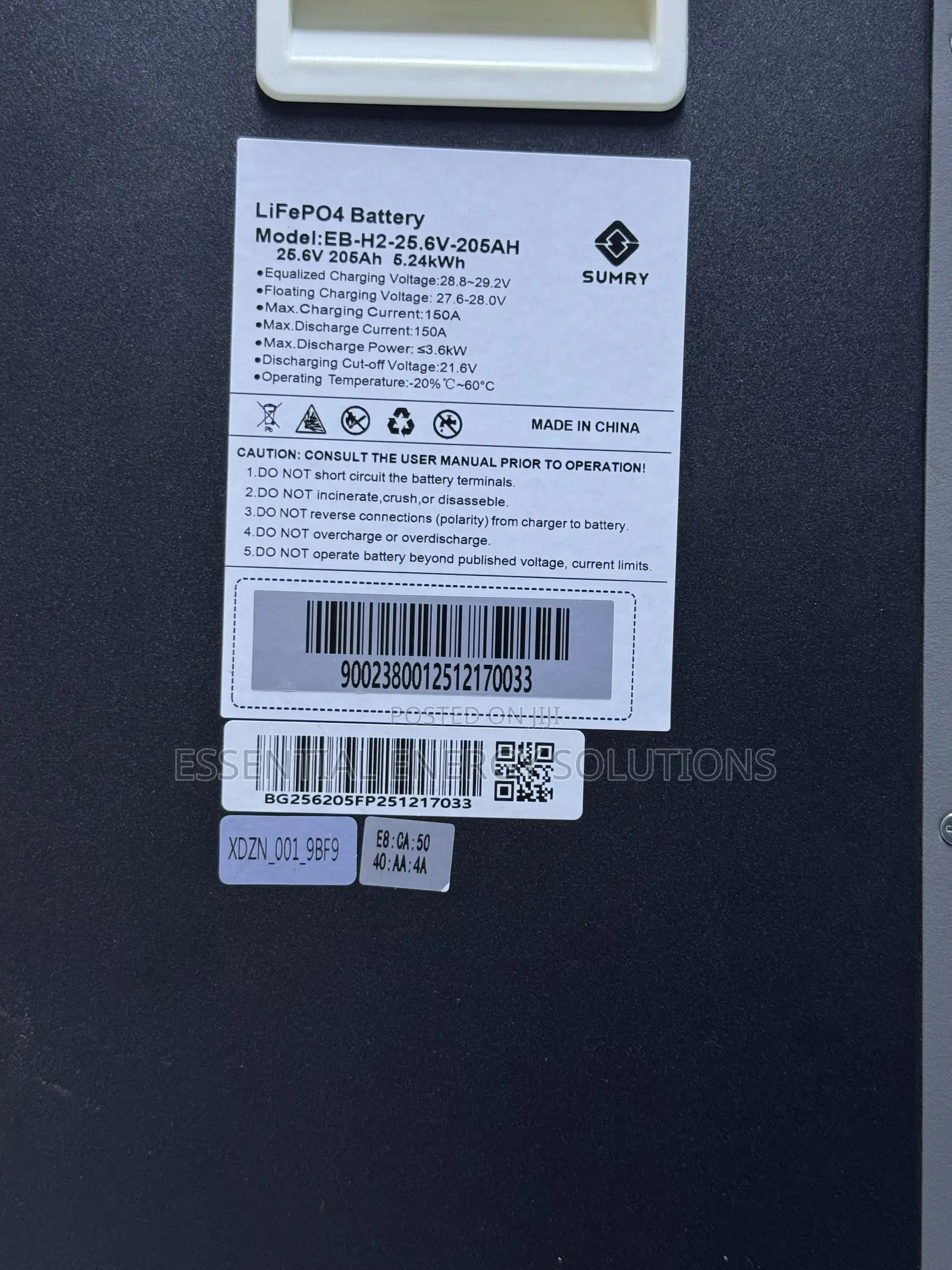 5kwh 24v Lithium Phosphate Battery