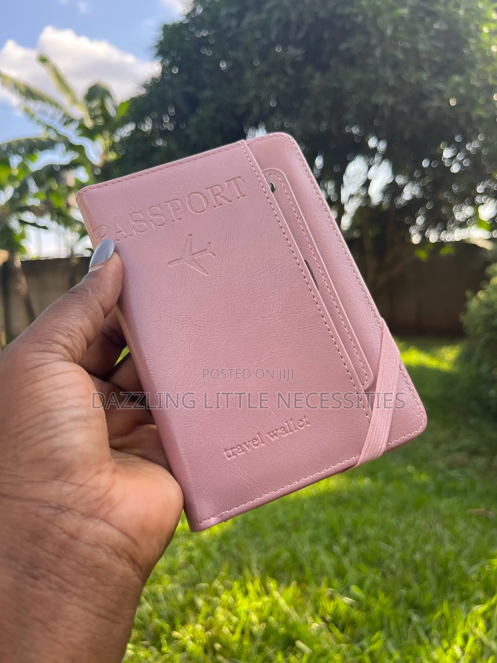 Kesh Passport Holder - Pink