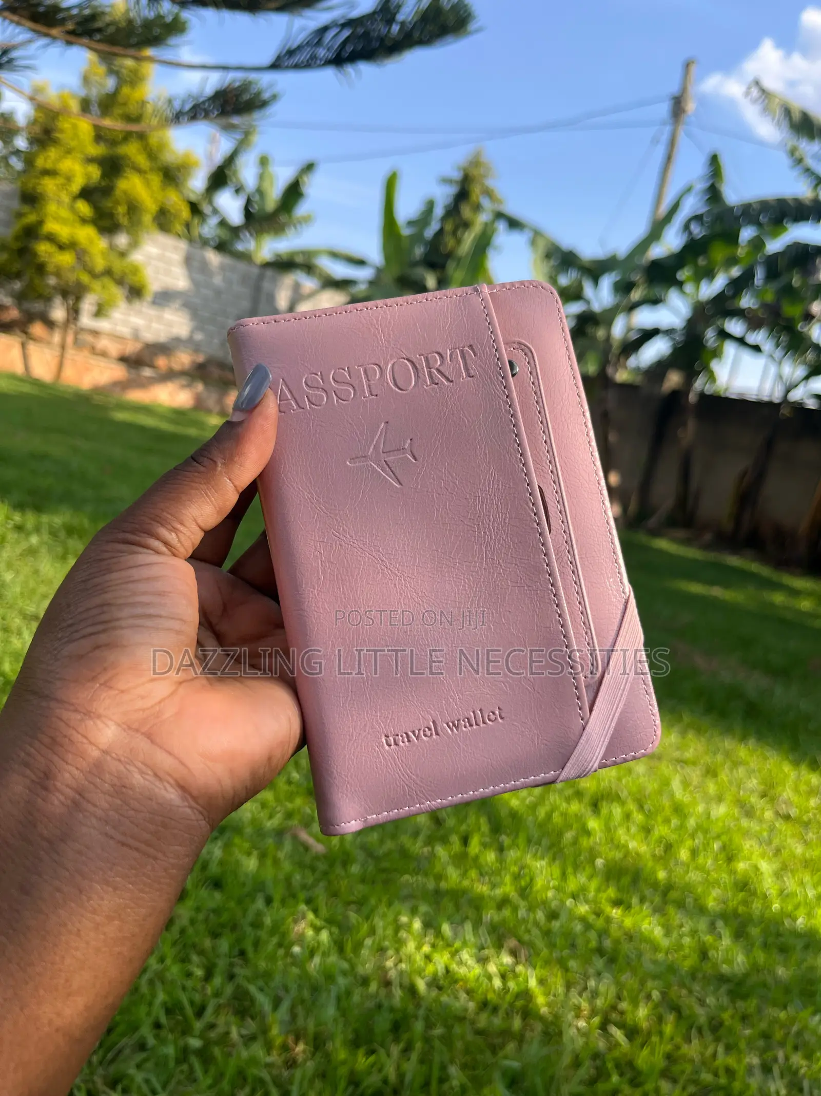 Kesh Passport Holder - Pink