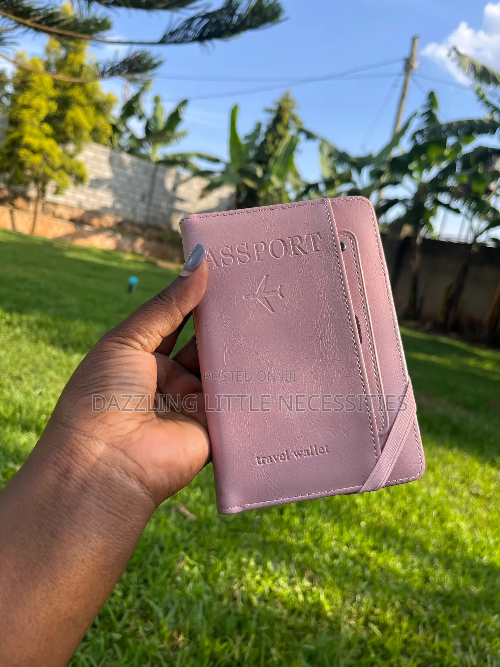 Kesh Passport Holder - Pink