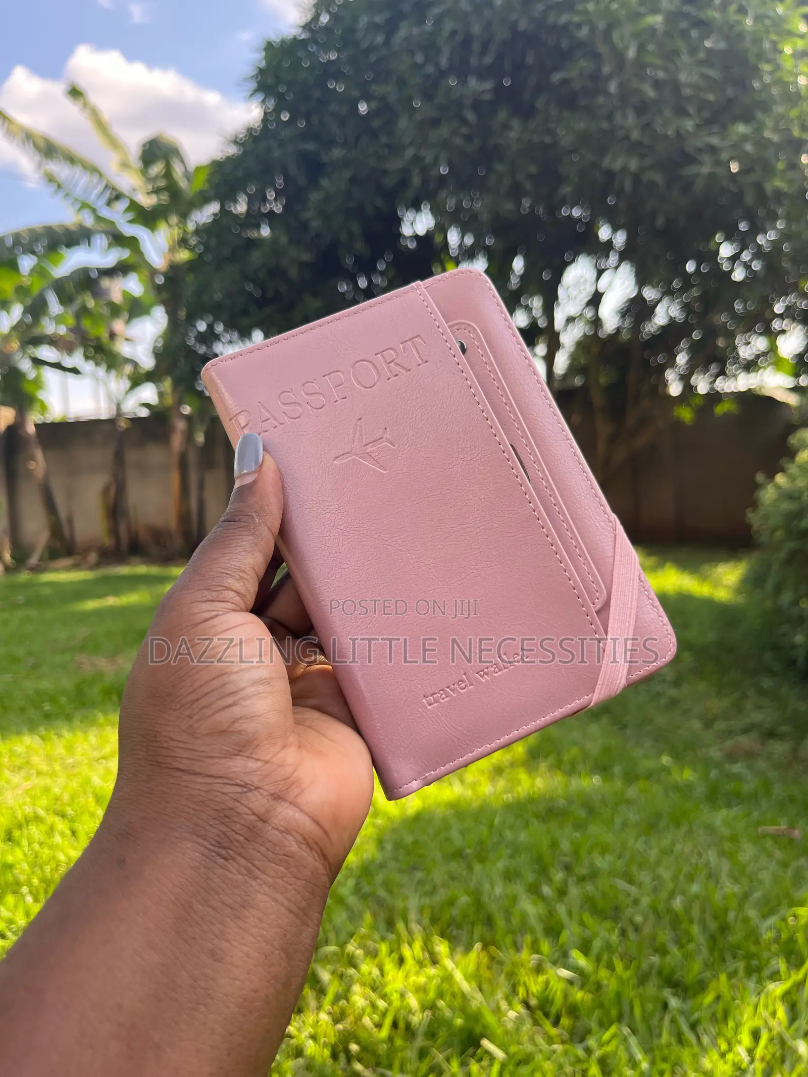 Kesh Passport Holder - Pink