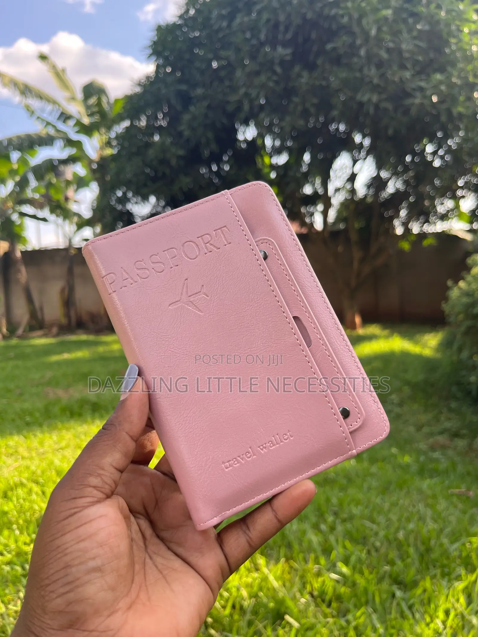 Kesh Passport Holder - Pink