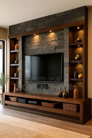 Monrovia Wall Unit Tv Stands From 2,100,000/- In Any Colour