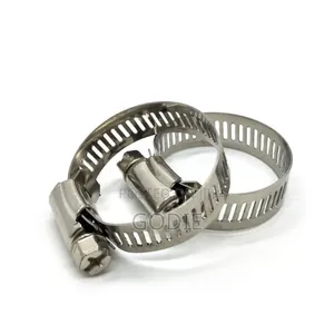 Stainless Steel Worm Gear Hose Clamps