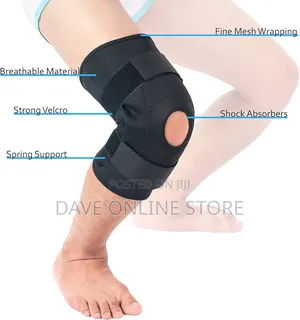 Open Patella Knee Brace Support - For Joint Pain, Tendonitis,