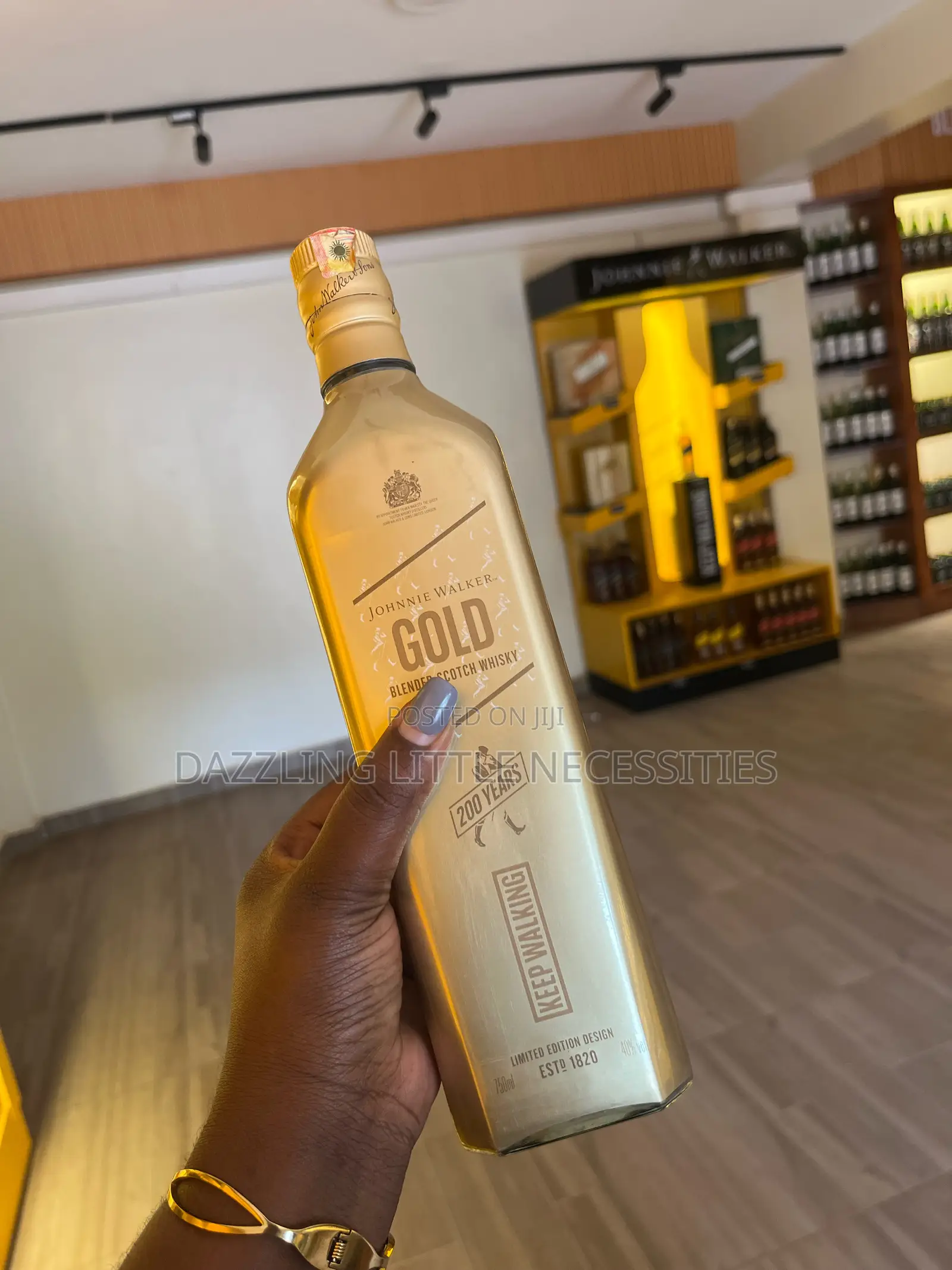 Johnnie Walker Gold Label Reserve Blended Scotch Whisky - 750mls