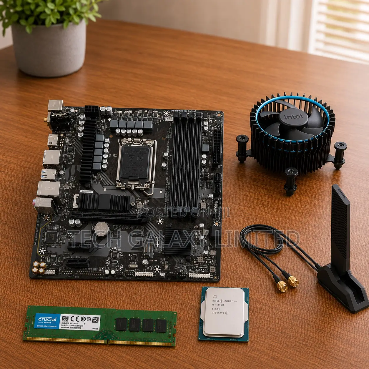 Gigabyte B760m Wifi, Core I5 12th Gen, 16gb Ddr4 Ram Motherboard Combo
