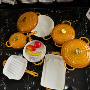Set of Classic Kitchens More Enameled Cast Iron Cookware