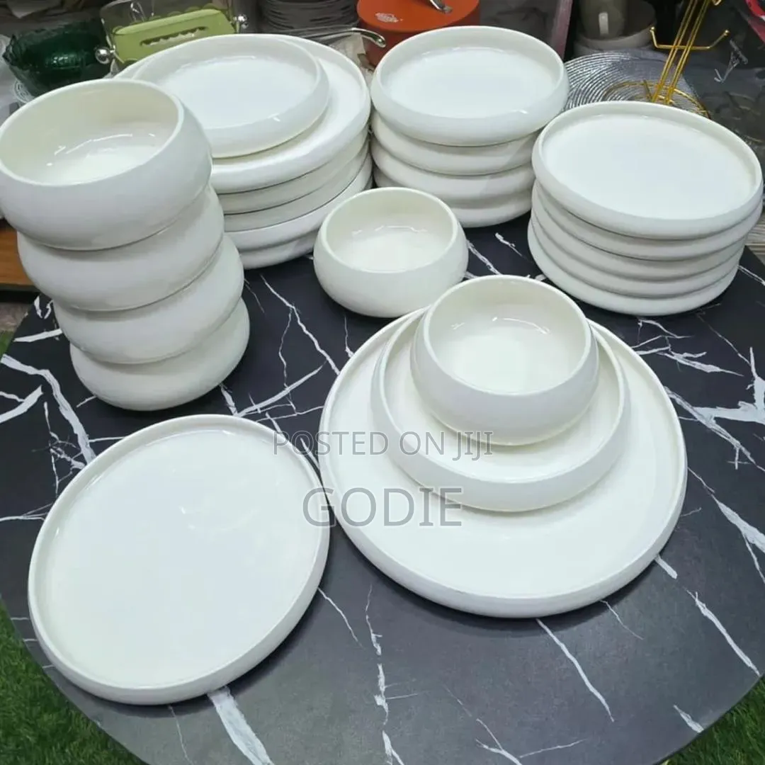 24-Piece Elegant Ceramic Dinner Set