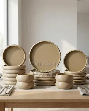24-Piece Elegant Ceramic Dinner Set