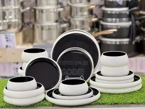 24-Piece Elegant Ceramic Dinner Set