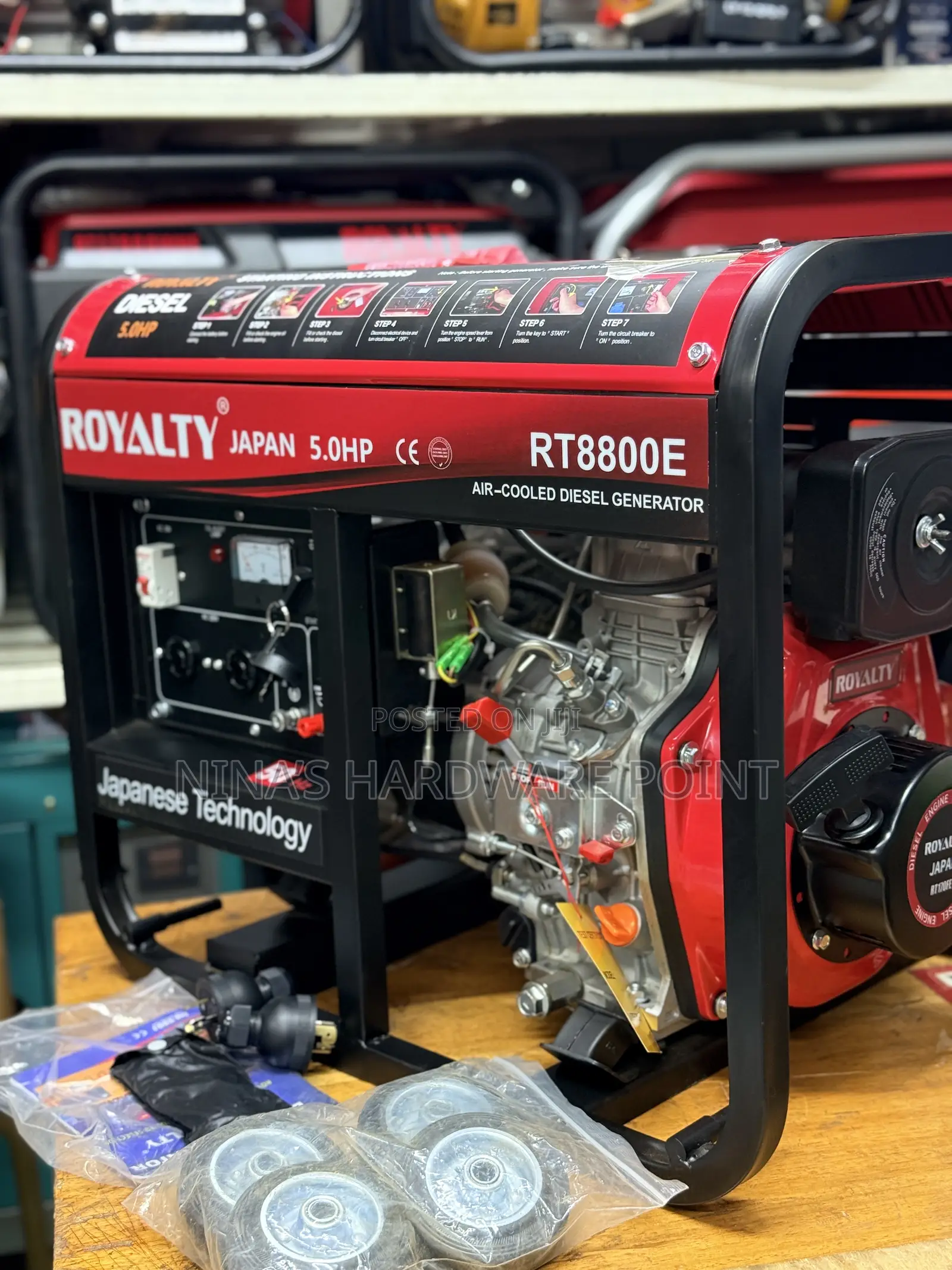 5kva Generator Deisel Openbody
