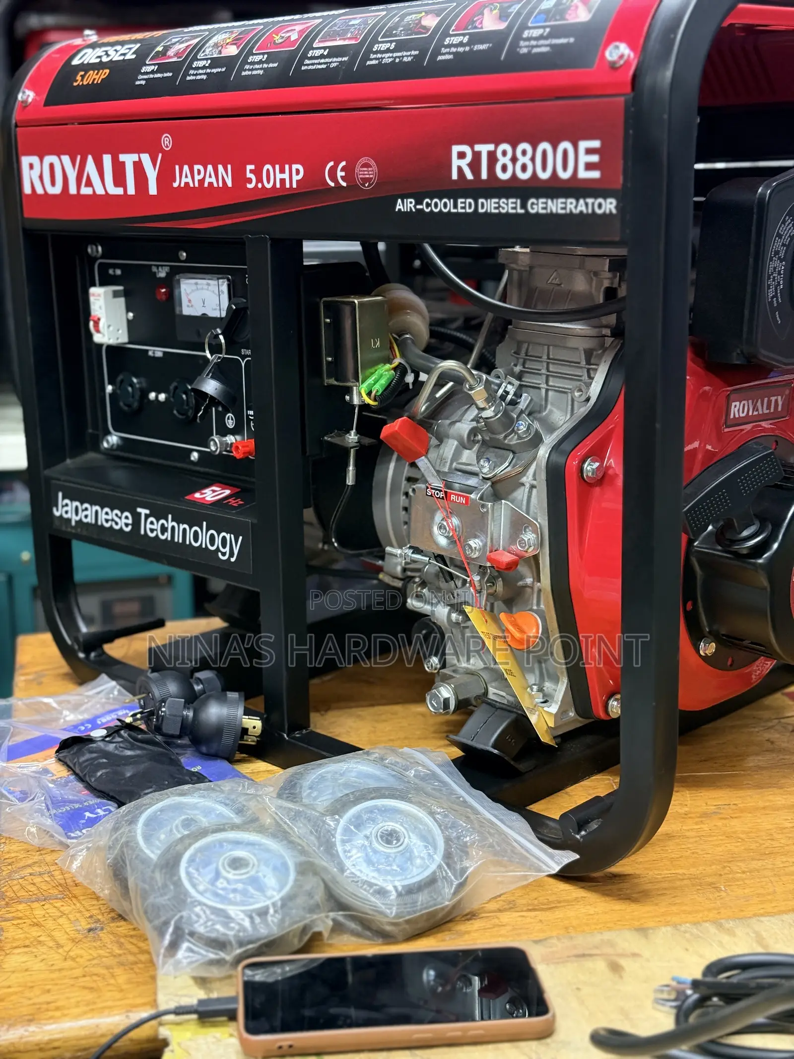 5kva Generator Deisel Openbody