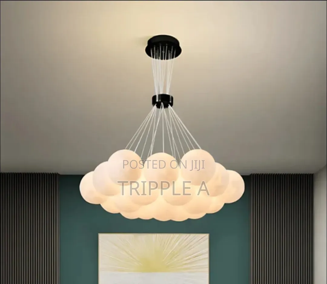 Modern Cluster Bubble Chandelier