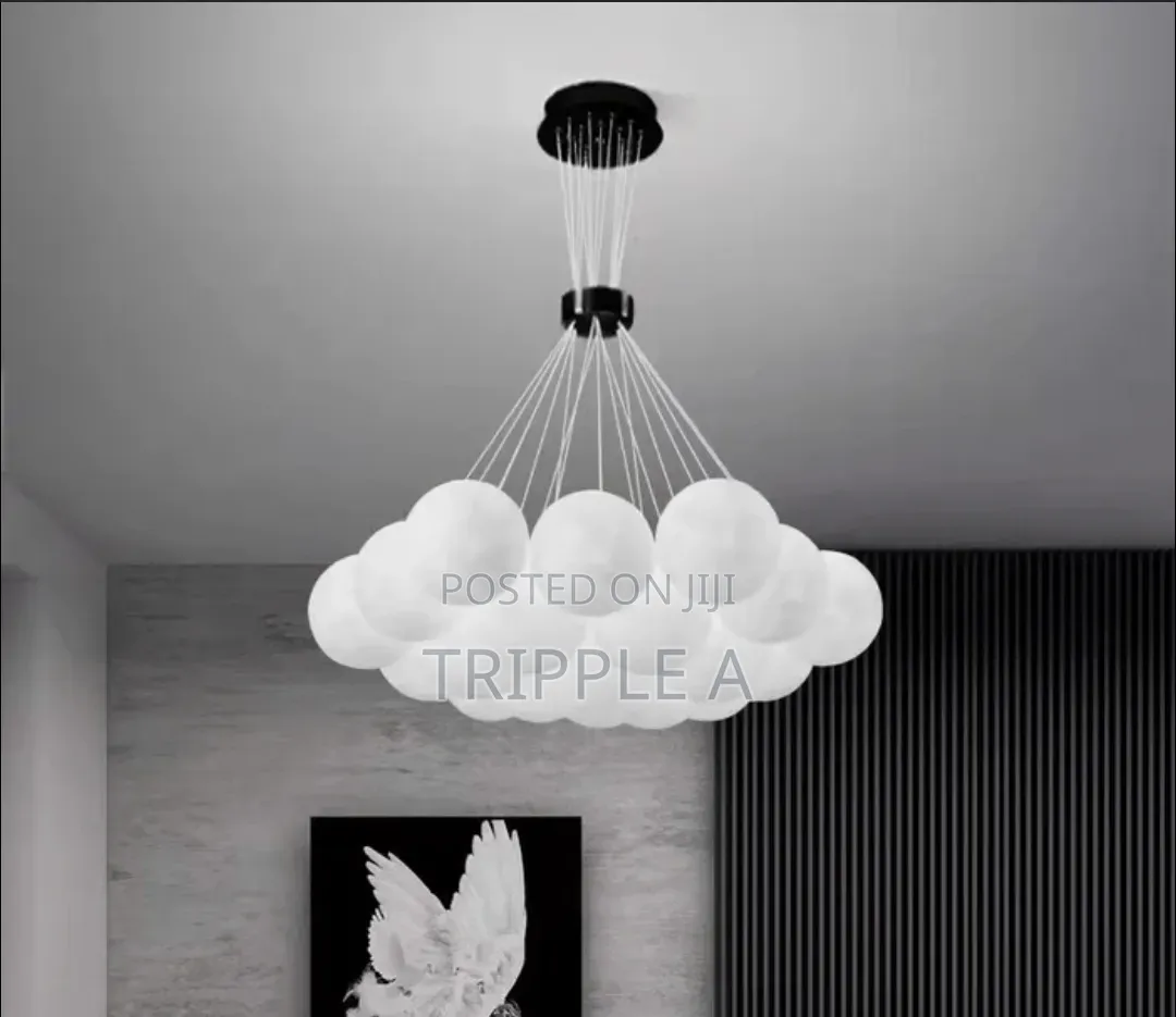 Modern Cluster Bubble Chandelier