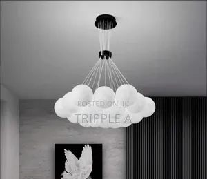 Modern Cluster Bubble Chandelier