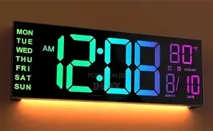 Digital Decorative Wall Clock