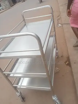Food Trolley Stainless Steel