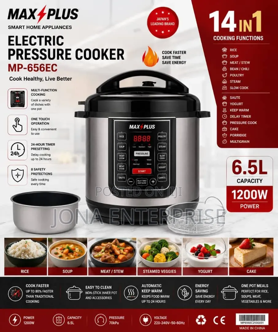 14in1 Maxplus Pressure Cooker