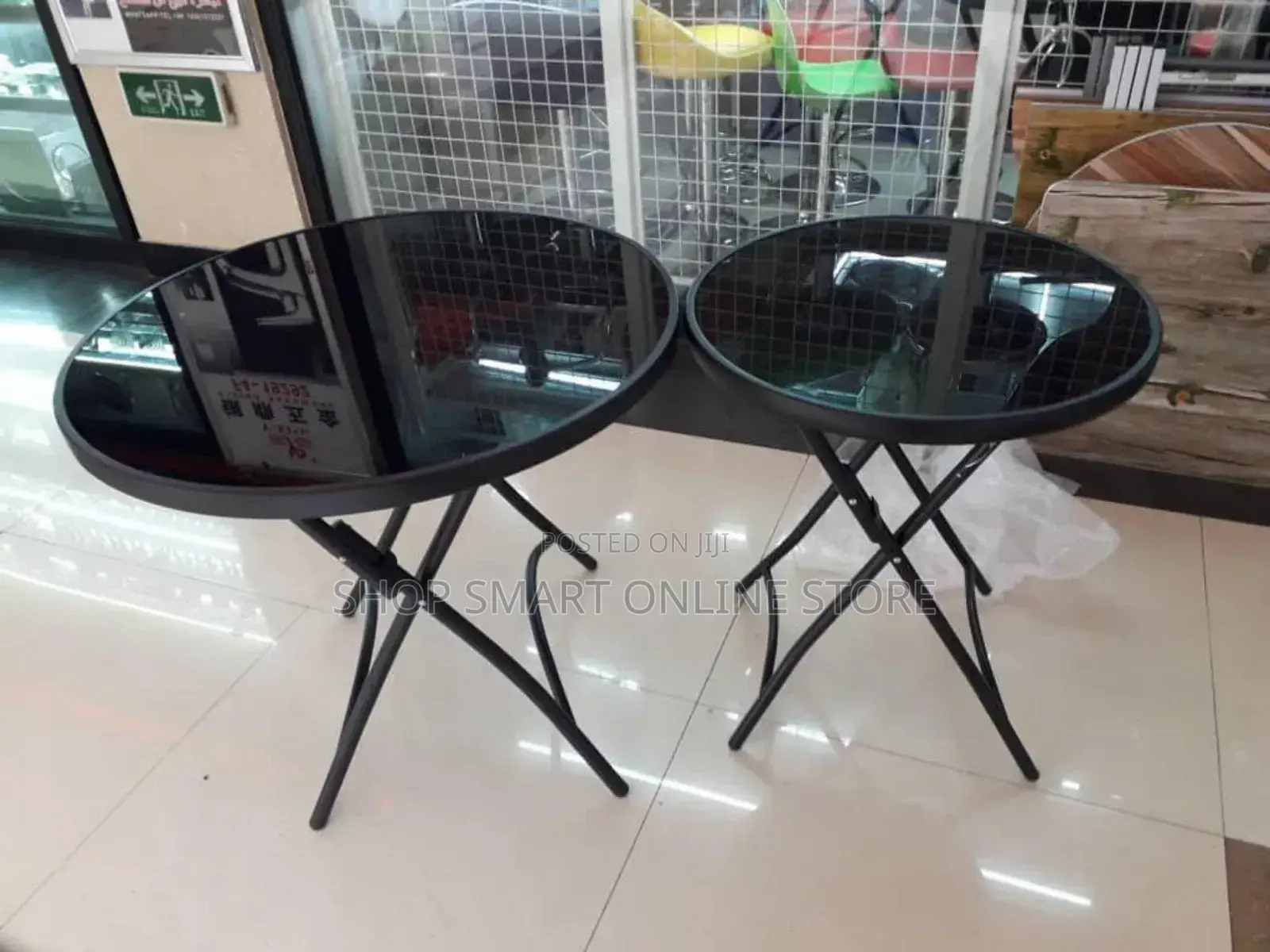 Folding Dining Glass Tables