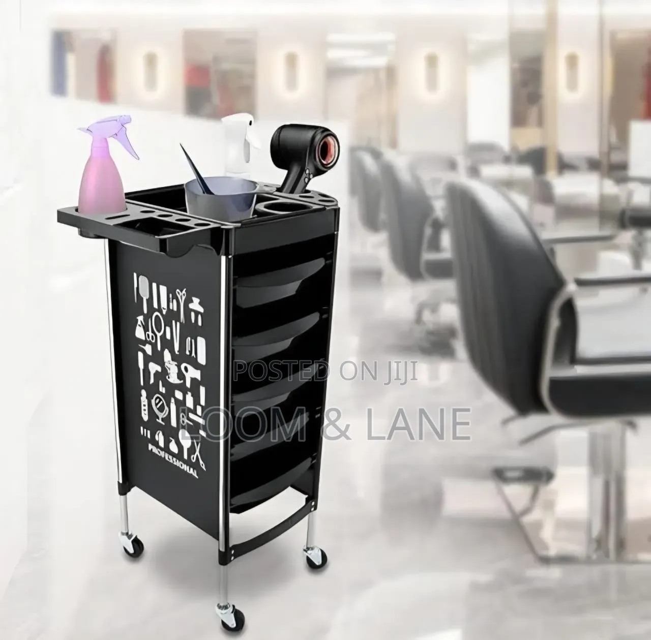 Hair Salon Rolling Trolley