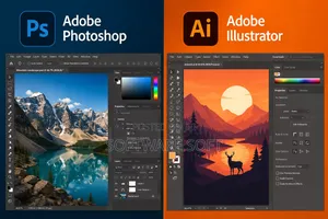 Adobe Photoshop 2026 and Illustrator