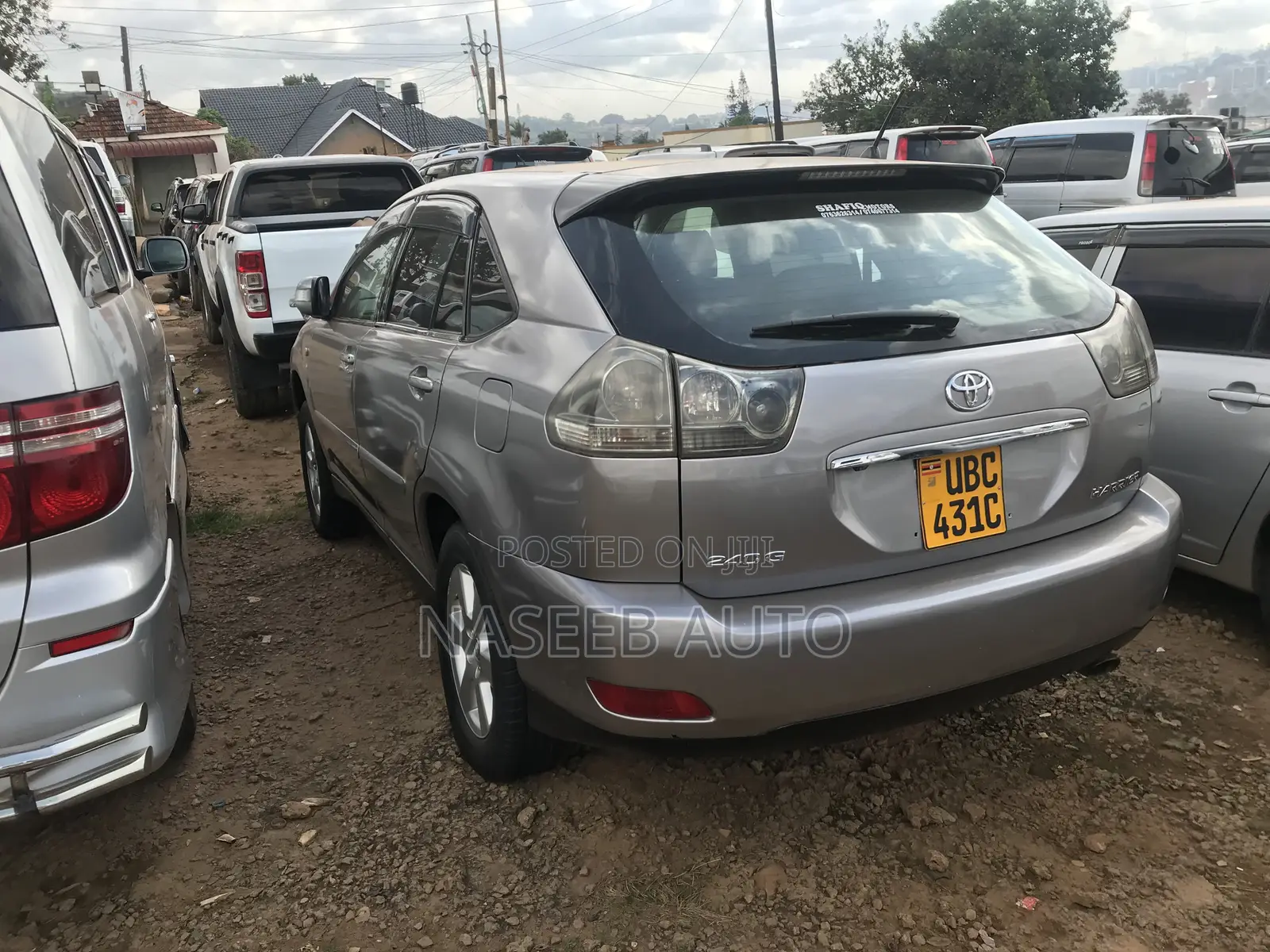 Toyota Harrier 2008 Silver