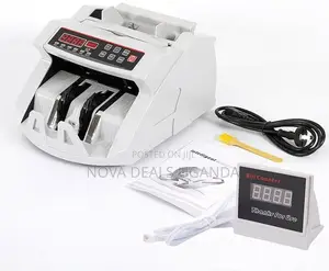 Uv/Mg/Ir Multi Currency Bill Counter Moneymachin With External Display