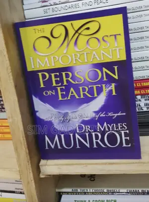 The Most Important Person on Earth. Dr. Myles Mumroe