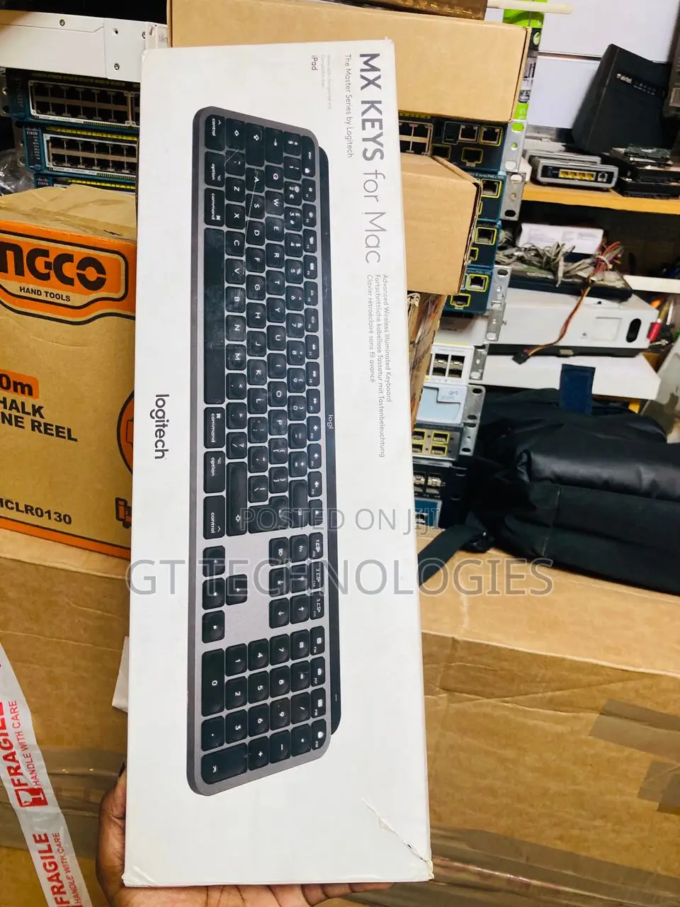 Logitech Mx Keys for Mac Wireless Illuminated Keyboard