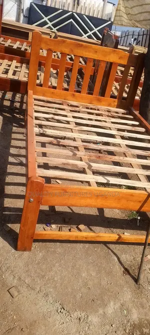 Four by Six Brown Colored Bed