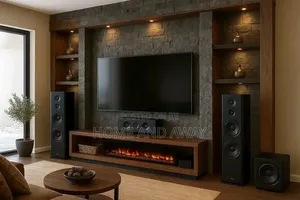 Floor to Ceiling Wall Unit Tv Stands From 2,100,000/- In Any Colour