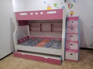 Pinky Bunk Beds in Any Colour From 2,500,000/- + Delivery Installation