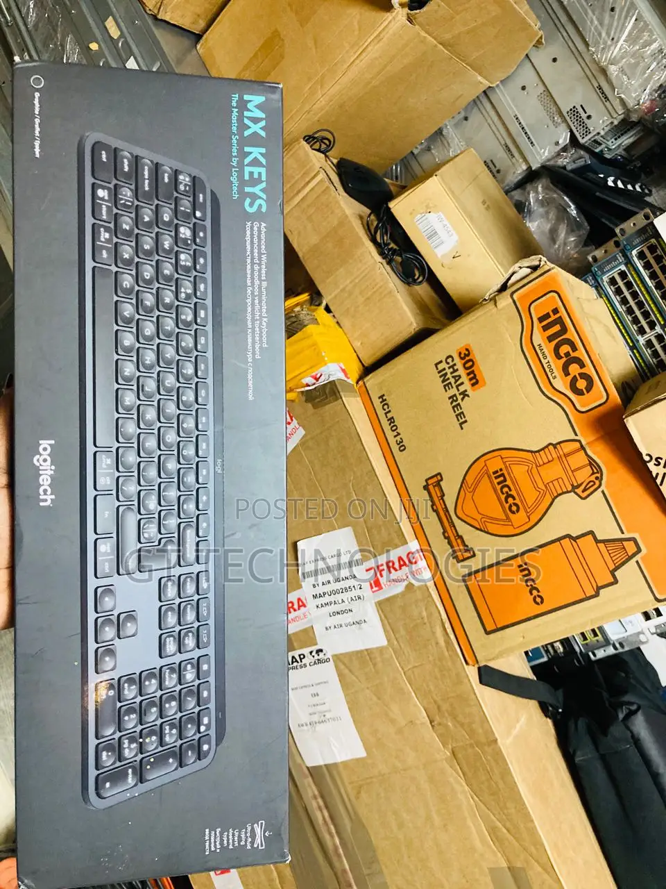 Logitech Mx Keys Advanced Wireless Illuminated Keyboard