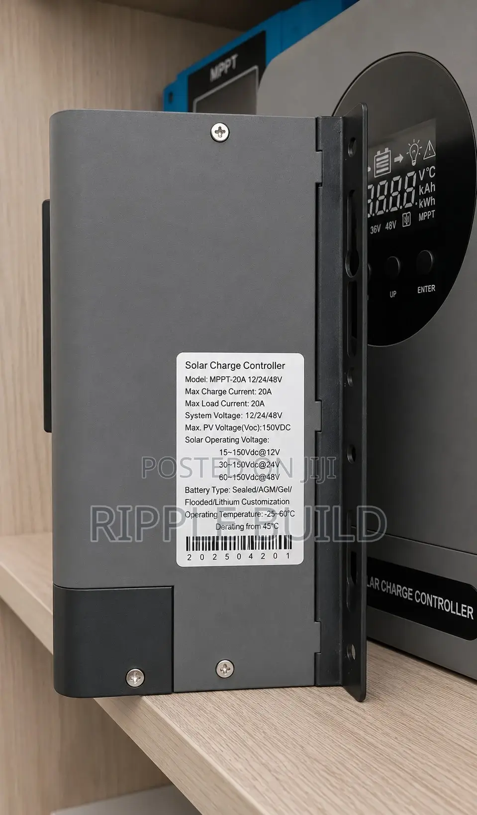 Lithium MPPT Solar Charge Controller 40a 12v/24v Solar System Uganda