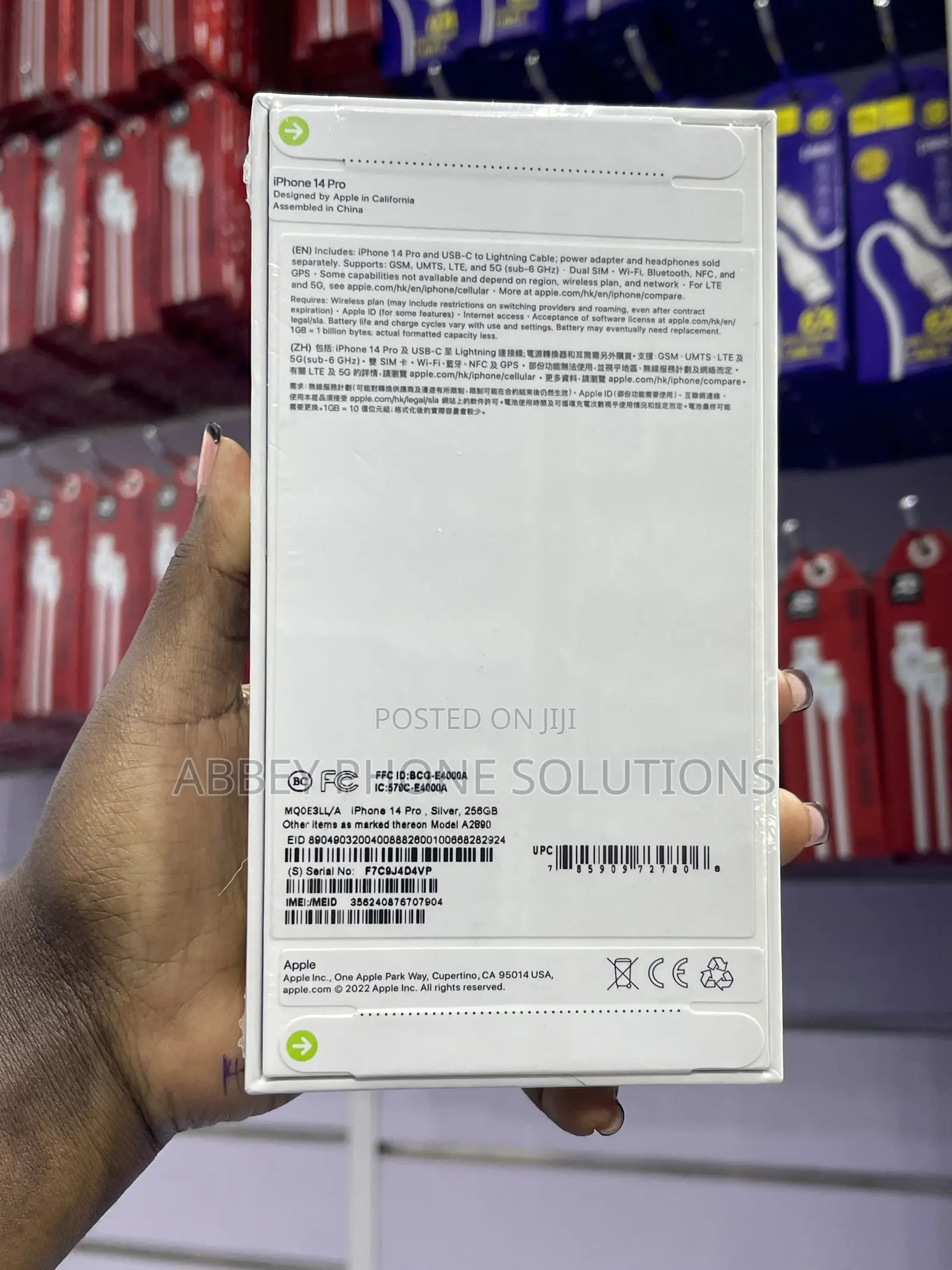 New Apple iPhone 14 Pro 256 GB Silver