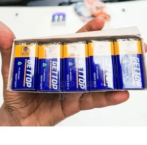 Gettop 9v Alkaline Batteries – Pack Of 10 - (Non-recheargeable)